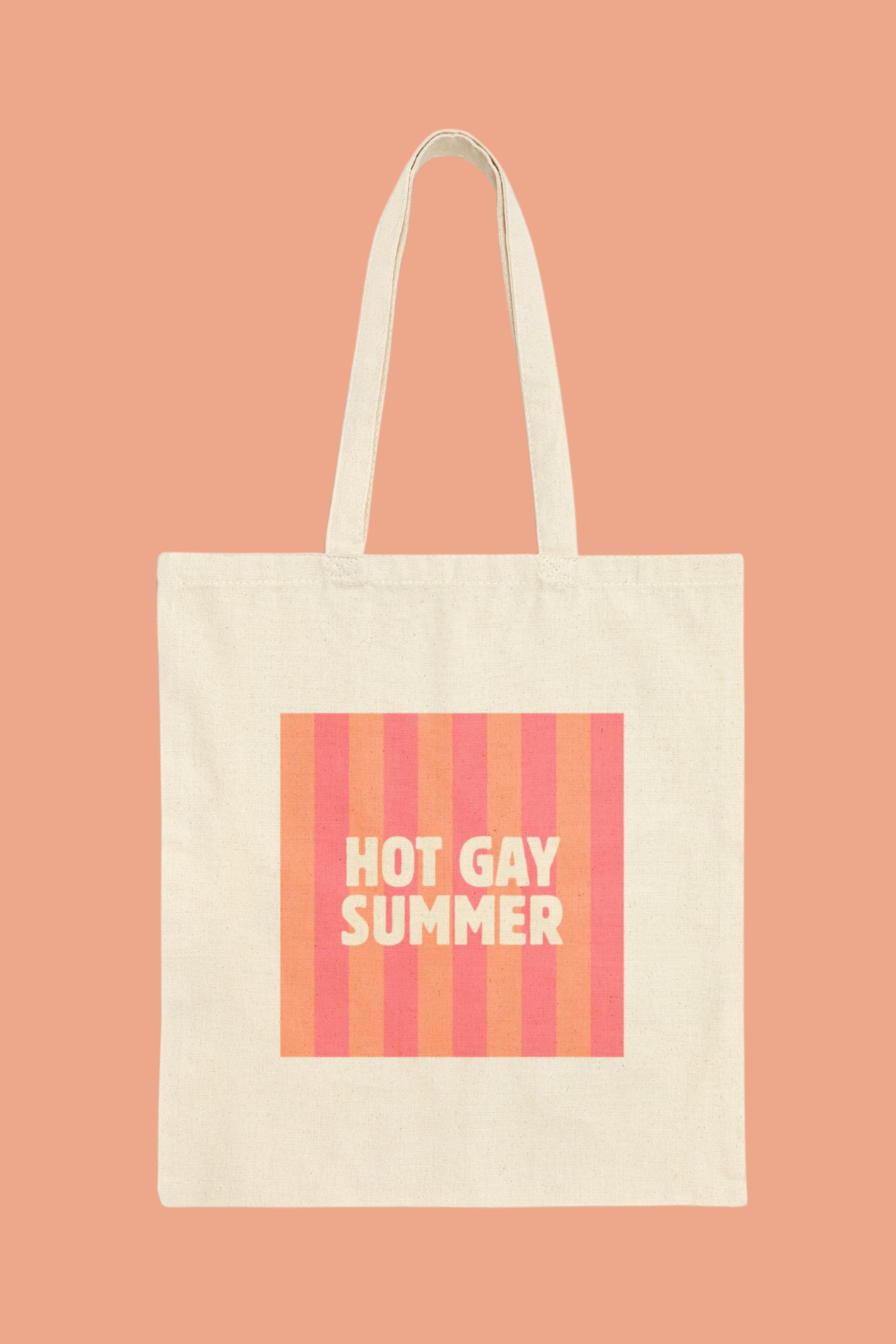 Hot Gay Summer Tote Bag - Striped