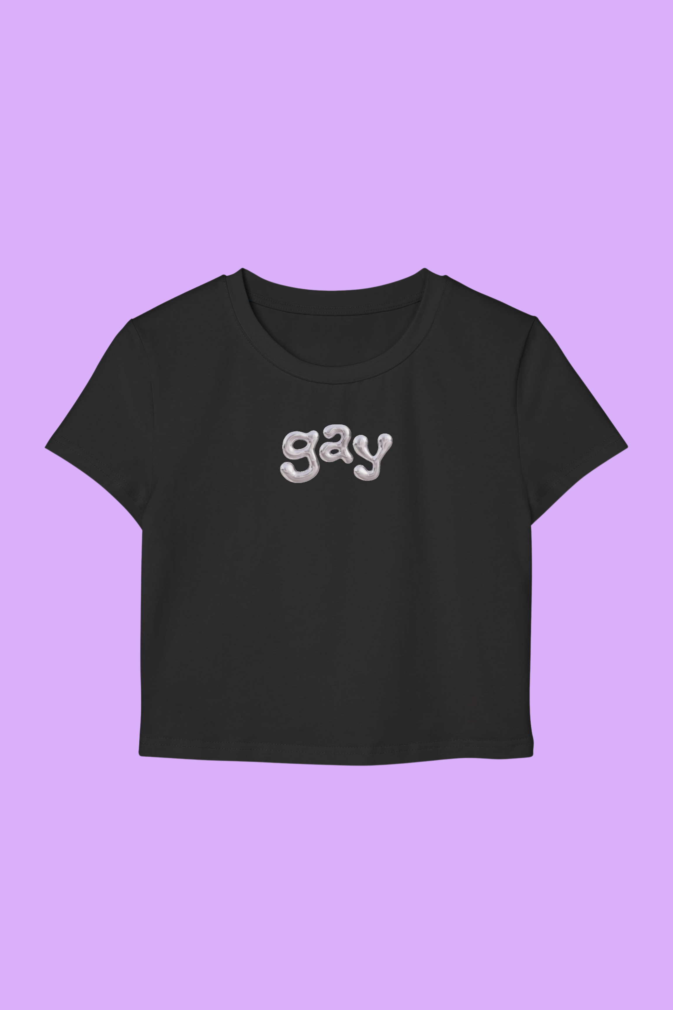 Chrome Gay Baby Tee
