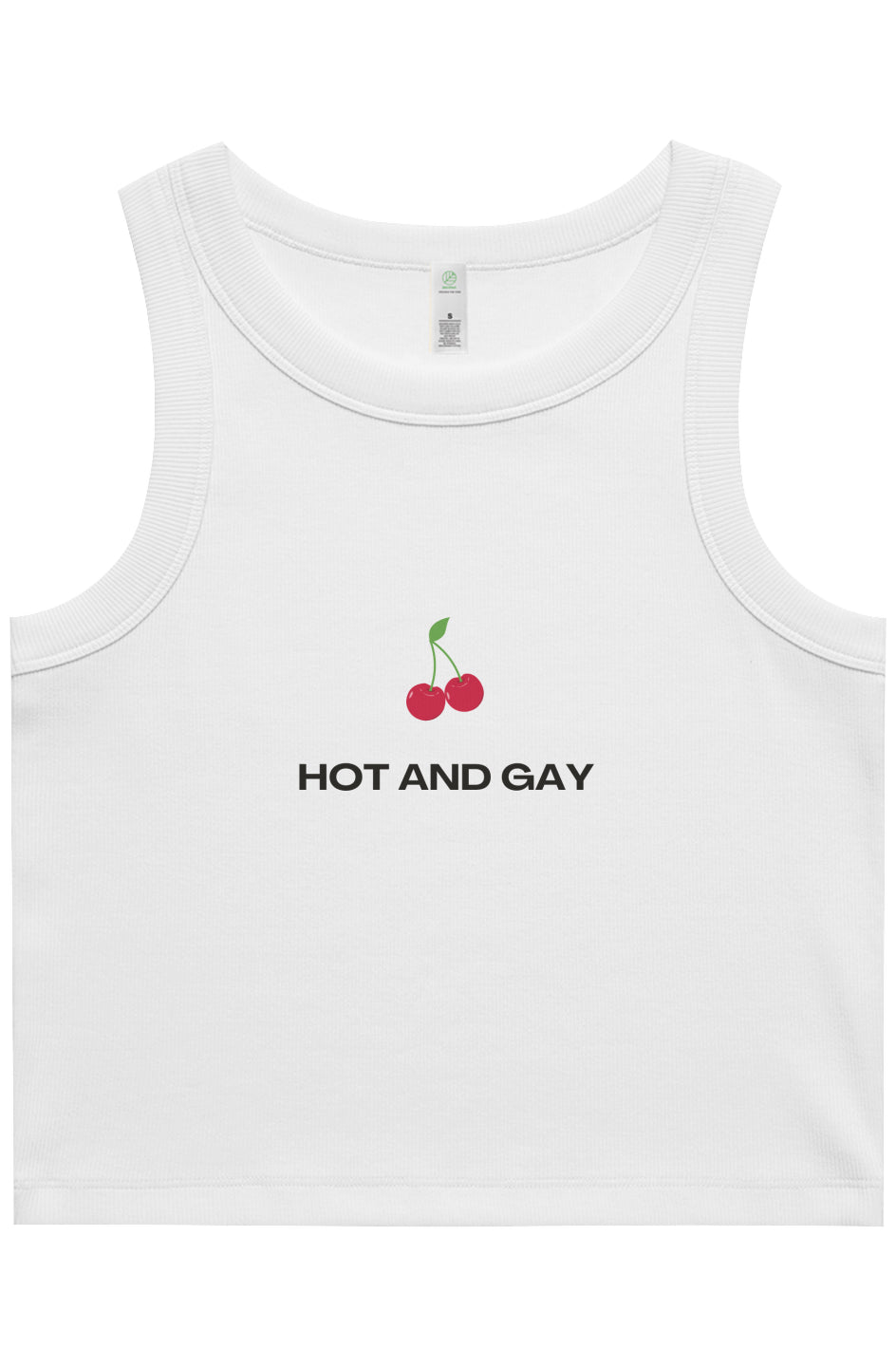 Hot & Gay Red Cherries - White