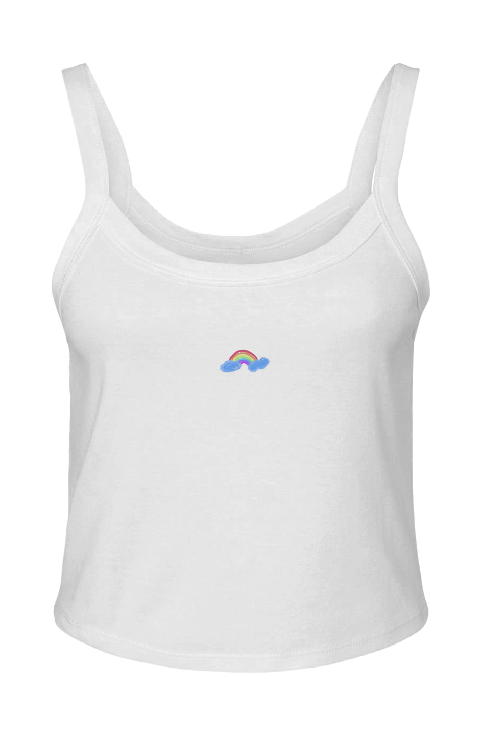 Rainbow Spaghetti Strap Tank