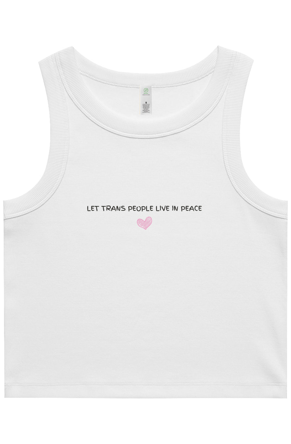 Heart Trans Peace Tank