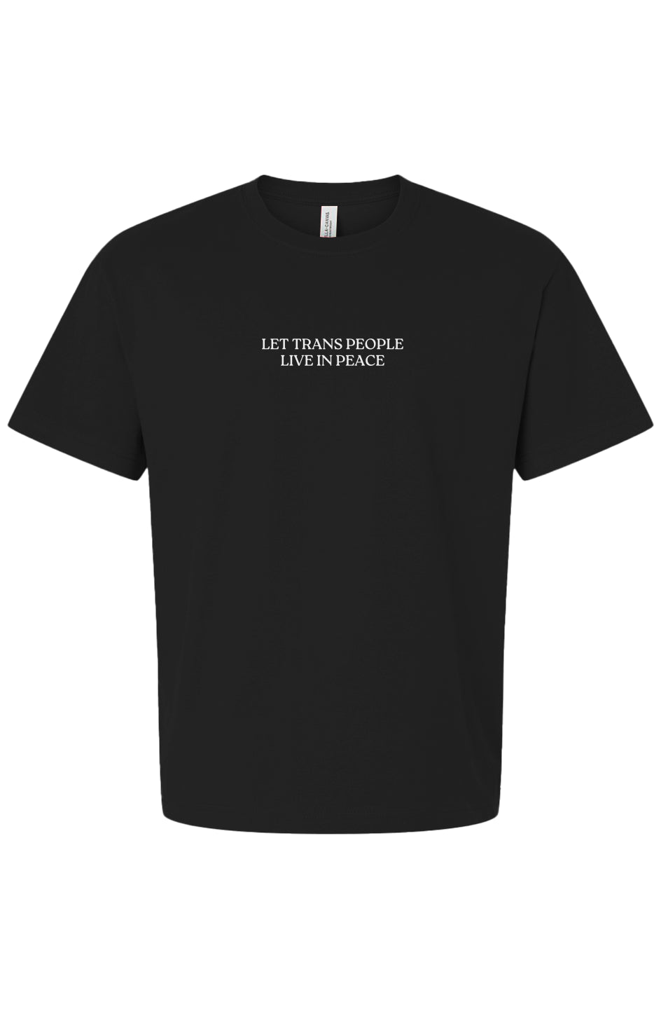 Let Trans People Live Boxy Tee