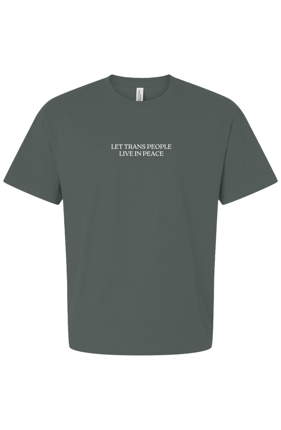 Let Trans People Live Boxy Tee