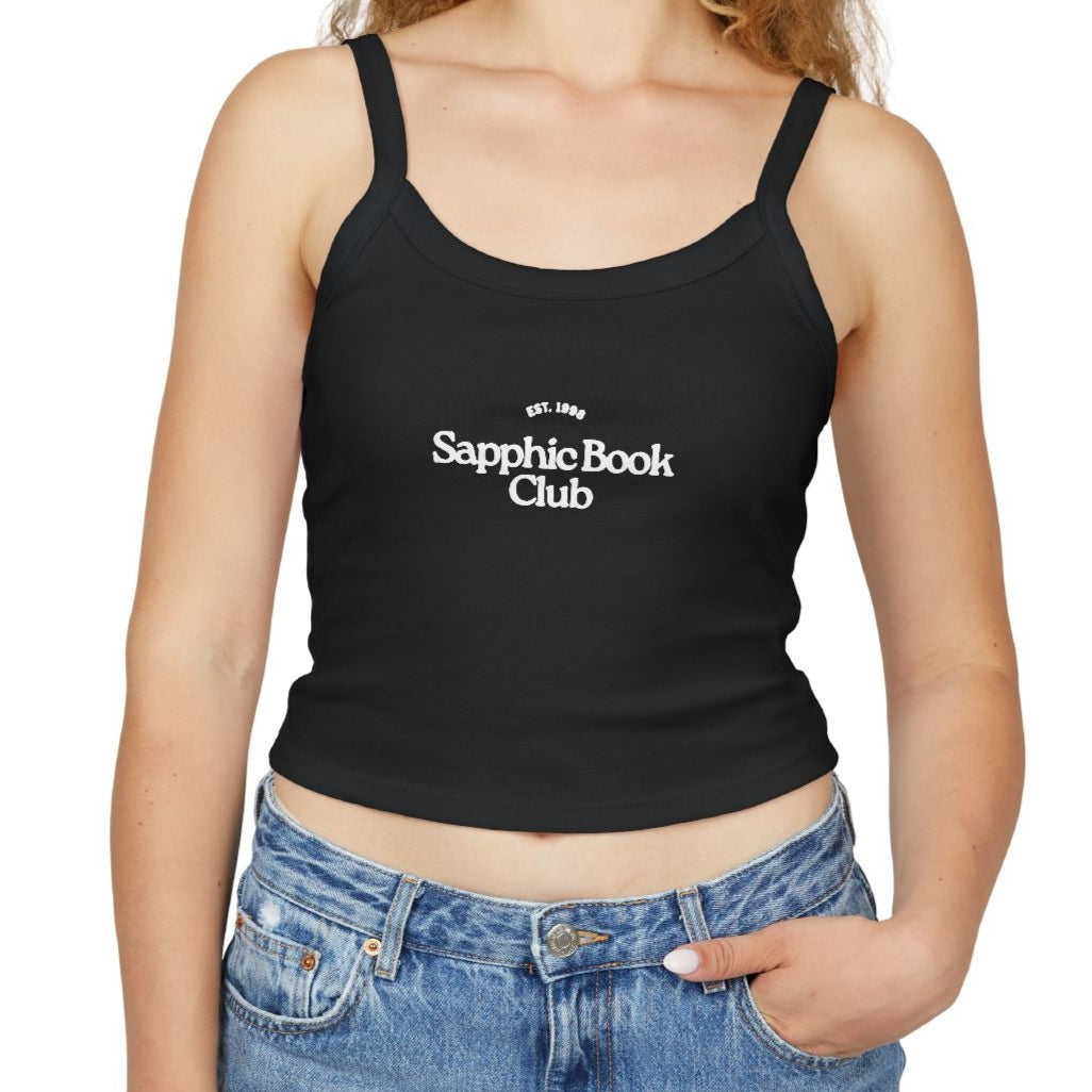Sapphic Book Club Spaghetti Strap Tank