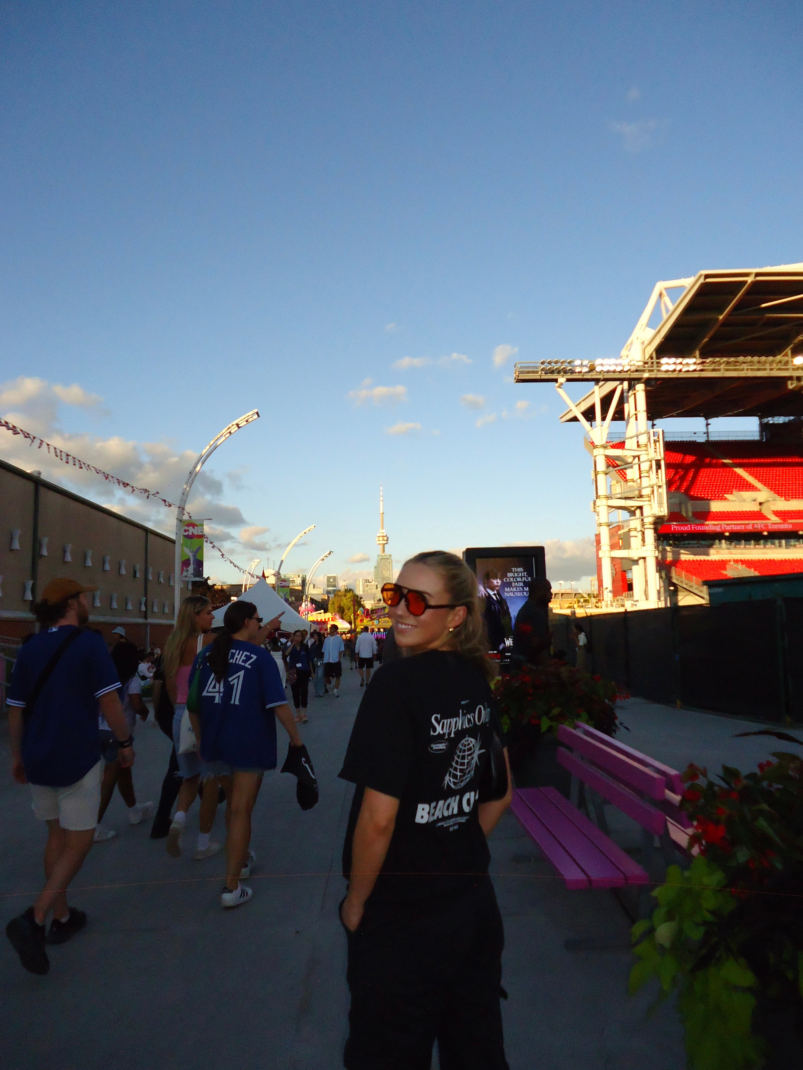 Sapphics Only Beach Club Tee