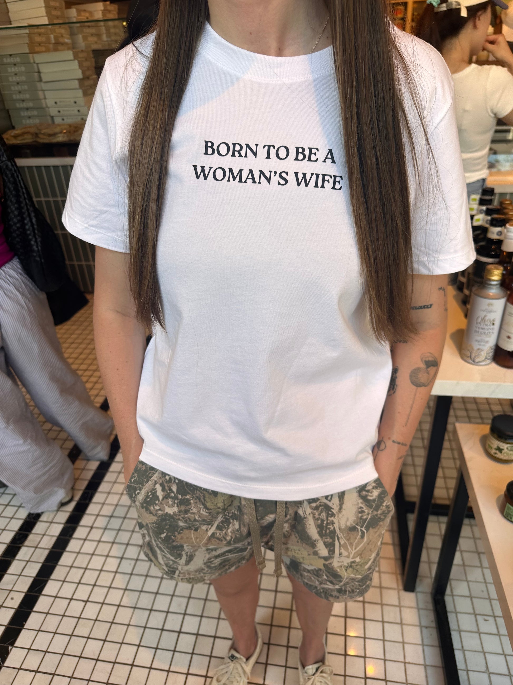 Woman's Wife™ Large Print Boxy Tee
