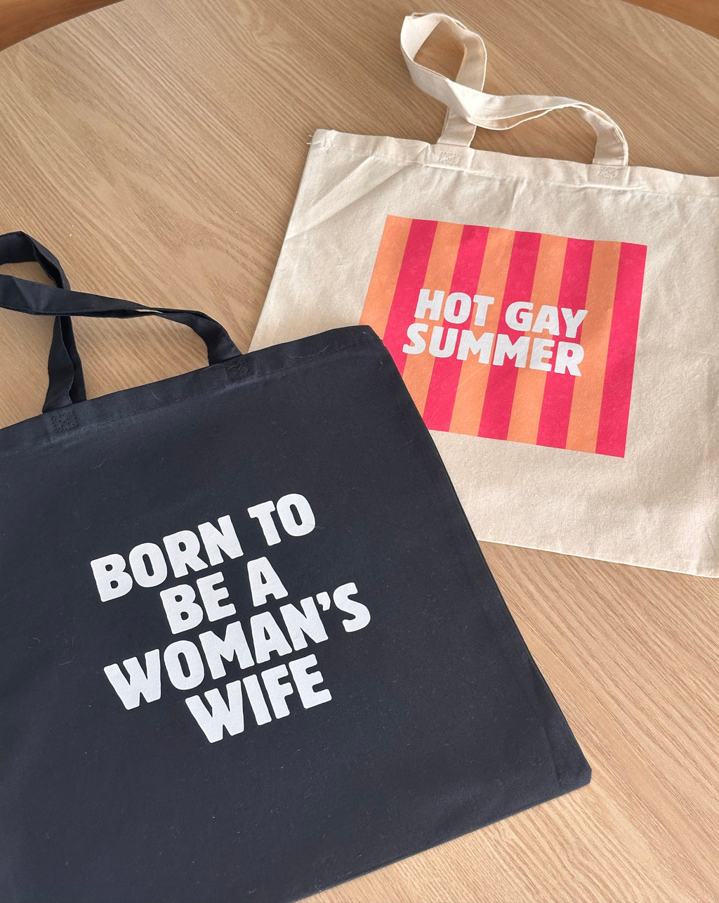 Born to be a Woman's Wife™ Tote Bag - Black