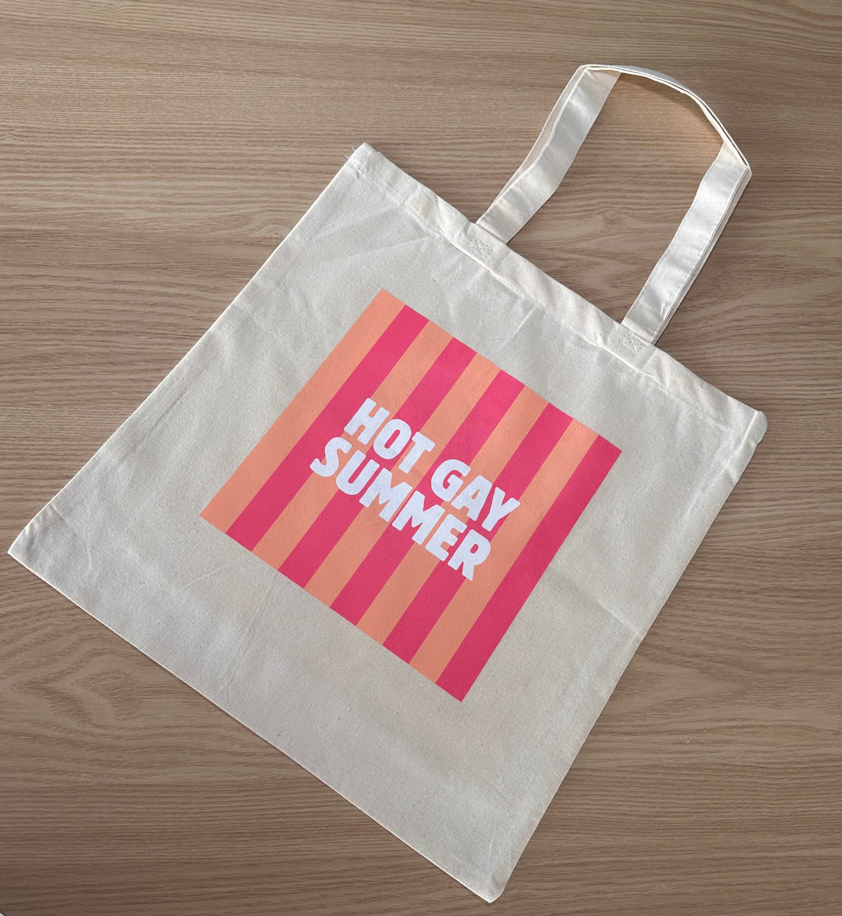 Hot Gay Summer Tote Bag - Striped