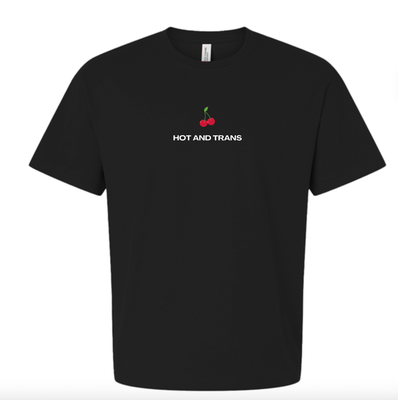 Hot & Trans Cherries Boxy Tee