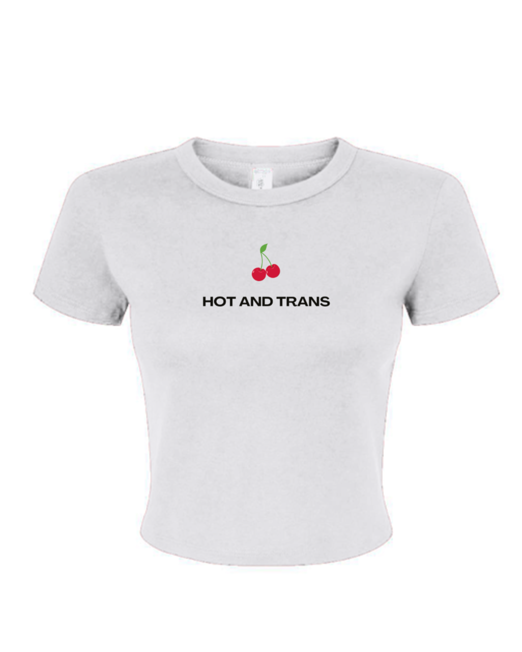 Hot & Trans Cherries Baby Tee