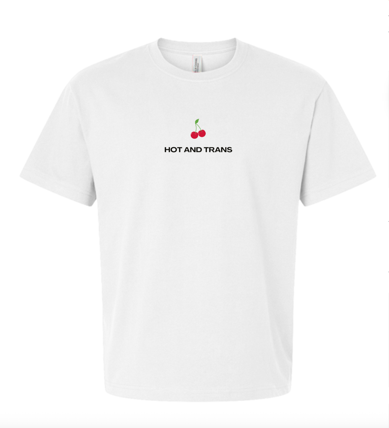 Hot & Trans Cherries Boxy Tee